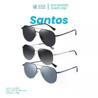 ราคา ANZ STUDIO แว่นกันแดด UV400 รุ่น SANTOS แว่นกันแดดเลนส์ Nylon UV400 กันแดด 100% กรอบสแตนเลสแท้ มี 3 สี (1734240315490928013)