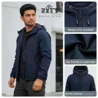 ราคา Outdoor jackets แจ็คเก็ตผ้าร่ม มีฮู้ด กันลม กันแดด เนื้อผ้า2ชั้น (1734868057121719927)