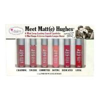 ราคา แท้% [มีสีให้เลือกเยอะที่สุด] The Balm TheBalm Meet Matte Hughes Long Lasting Liquid Lipstick Set (1734339219216500622)