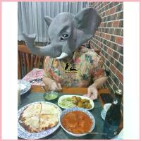ราคา หน้ากากช้าง Elephant mask หน้ากากสัตว์ หน้ากากแฟนซี จัดส่งที่รวดเร็ว (1735511628375557735)