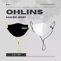 ราคา ohlins mask 2021 (ของแท้!) จำนวน2ชิ้น / ชุด แมสผ้า แมสเออห์ลินส์ (1735515700359956288)