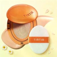 ราคา TIRTIR Mask Fit Ai Filter Cushion Foundation | AI-Like Semi-Matte Finish - Up to 72-Hour Medium to Full Coverage Korean BB Cushion Make up Beauty, #21N Ivory, 0.63 Fl Oz (1735565101856228723)