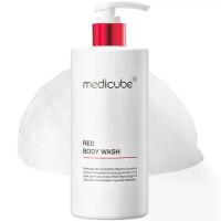 ราคา medicube Red Shower Gel 14.10 fluid ounces / 400ml| Low pH moisturizing cleanser, containing salicylic acid, lactic acid, niacinamide, and hyaluronic acid, suitable for acne trea (1735320382885889380)