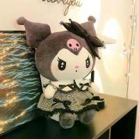 ราคา ของเล่นตุ๊กตา Kuromi และ My Melody สีเข้ม ขนาดใหญ่ หมอนรองนอน ของขวัญในอุดมคติสำหรับแฟนและของขวัญวันเกิด หมอนข้าง แก้ปวด หลัง หมอนรอง ผม หมอนรอง ผม หมอนหนุน ยางพารา 1 แถม (1732087988501644296)