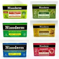 ราคา Nixoderm Soap สบู่ - Sulfur/ Sulfur + Salicyclic Acid/ Therapeutic Soap Free/ Rose/ Olive (1734682320529753738)