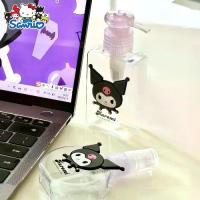 ราคา 【KUGUA】 Genuine Kuromi Soap Dispensing Bottle Sanrio Travel Portable Refillable Liquid Container Spray Perfume Bathroom Supplies (1735558651770078257)