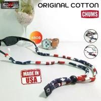 ราคา สายคล้องแว่น Chums รุ่น Original Cotton ผ้าฝ้าย 100% นุ่มสบาย แบบมีลาย Made in USA. พร้อมส่ง!! (1735297739736385031)