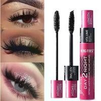 ราคา Black Curled Lashes Mascara Lengthens Eyelashes Extra Volume Long Lasting Waterproof Natural Quick Drying Lashes Female Makeup (1734795582961058943)