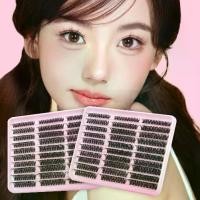 ราคา 5D Fluffy Messy Design False Eyelashes Single Cluster Eyelashes Segmented False M3A3 (1733429746662671564)