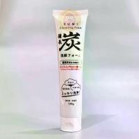 ราคา [COD] [tiktok]ใหม่ล่าสุด(JP0013) SUMI Cleansing Foam โฟมถ่านภูเขาไฟฟูจิ ของแท้จาก shikido Kawaguchi Japan โฟมล้างหน้าญี่ปุ่น โฟมล้างหน้าโฮาโกเน่ โฟมล้างหน้าภูเขาไฟ หลอดสีขาวสูตรผ (1734373873232414070)