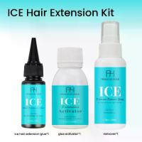 ราคา ชุดกาวต่อผม, น้ำแข็ง, เจล, สำหรับต่อผมแบบเย็นด้วยโลโก้ที่กำหนดเอง, กาวติดกาวสี่ขวด, ชุดกาวถอด (1731820093409953596)
