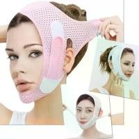 ราคา สายรัดหน้าเรียว รุ่นปรับกระชับ ที่รัดหน้า ลดเหนียง รุ่นบางเบา ใส่นอน ผ้ารัดหน้าเรียว ยกกระชับ เก็บเหนียง (1734405484172707103)