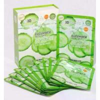 ราคา มาส์กแดง 1แถม3 ผิวฉ่ำ ตึงกระชับ สิว ฝ้า(สูตรแตงกวา)มาส์กหน้า มาร์คหน้า มาส์กผลไม้ มาร์คผลไม้ Cucumber East-Skin 3D Facial Mask สูตร แตงกวา (1กล่อง/10แผ่น) ของแท้ (1735328333690209922)