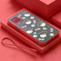 ราคา เคสสำหรับ Samsung A12 M12 2021 ลายคิตตี้ บาง ฝ้า กันกระแทก เปลือกแข็ง ขอบซิลิโคนนิ่ม เคสโทรศัพท์แฟชั่น ฝาครอบเต็ม เคสป้องกันเลนส์กล้อง (1729682673800481134)