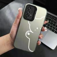 ราคา เคสโทรศัพท์ สำหรับ Samsung A53 5G กึ่งโปร่งใส บางเฉียบ ฝ้า เคส (1729974743878568844)
