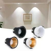 ราคา ไฟส่องแสง [Lighting] หลอดไฟ COB LED อลูมิเนียมฝังใน คุณภาพสูง ไฟส่องจุด (Spot Light) 7W/12W โคมไฟเพดานแบบฝัง เหมาะสำหรับห้อง แรงดันไฟฟ้า 85–265 V (1735071287637542404)