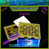 ราคา คำแนะนำการขายที่ร้อนแรงในเดือนนี้ CZ Round 5A KOREA MACHINE CUT CANARY YELLOW Dark Round Cut เพรชรัสเซีย เพชรพลอยกลม/สีเหลือง ไซส์ 11.0mm ถึง 20.0mm (1735575000491591526)