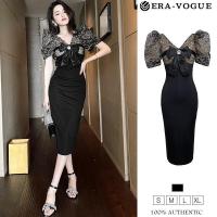 ราคา Eravogue - Women เดรสผู้หญิง เดรสไปงานแต่ง เดรสสีดำ เดรสยาว เดรสผ้าลูกไม้ ชุดราตรี ชุดออกงาน เดรสเซ็กซี่ เดรสเกาหลี เดรสออกงาน พร้อมส่ง 20059 (S-XL) Lady Clothing เสื้อผ้า (1729484452587145257)