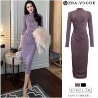 ราคา Eravogue - Women เดรสผู้หญิง เดรสสีฟ้า เดรสรัดรูป เดรสแขนยาว เดรสทำงาน เดรสออกงาน เดรสเซ็กซี่ เดรสเกาหลี ชุดออกงาน 5574(S-XL) เสื้อผ้า (1729484553429420073)