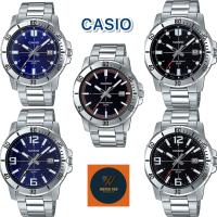 ราคา นาฬิกา Casio แท้ รุ่น MTP-VD01D Stainless steel strap สำหรับผู้ชาย สปอร์ต มีวันที่ครบ กันน้ำ 50M ของแท้ 100% รับประกันศูนย์cmg ทั่วประเทศ (1729549049170725113)