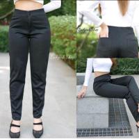 ราคา กางเกงใส่ทำงาน ใส่เที่ยวได้ มีซิป มีกระเป๋าหลัง (1729577964775311577)