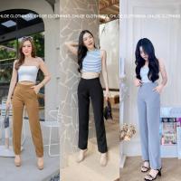 ราคา G02-กางเกงผ้าฮานาโกะ-ขากระบอกเล็ก-ซิปข้าง-สินค้างานป้าย-ไซส์S-3XL ผู้หญิง เสื้อผ้า Clothing Pants Women Lady กางเกง ฮานาโกะ (1729691841283066144)