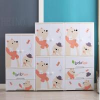 ราคา ตู้เสื้อผ้าประตูคู่ลายการ์ตูนเด็กที่เก็บของประตูคู่และลิ้นชัก พร้อมล้อเลื่อน 4ชั้น3ชั้น2ชั้น (1729702981873273001)