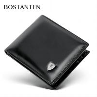 ราคา BOSTANTEN กระเป๋าสตางค์ผู้ชายใบสั้น ความจุมาก หนังทนทาน คลาสสิก กระเป๋าสตางค์ผู้ชายของแท้ ของขวัญผู้ชาย (1729842066522474507)