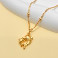 ราคา จี้ปลาโลมาคู่ น่ารัก เครื่องประดับทอง เครื่องประดับหญิง สร้อยคอโซ่กระดูกไหปลาร้า (1730360916126304622)