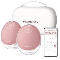 ราคา Momcozy เครื่องปั๊มนมไฟฟ้า เครื่องปั๊มนมไร้สาย เครื่องปั๊มนมแฮนด์ฟรี M9 Wearable Breast Pump หลายโหมดส่วนบุคคล APP ควบคุม 15 ระดับ ขนาด 24 มม. เหมาะสำหรับคุณแม่ (1730438612008143275)
