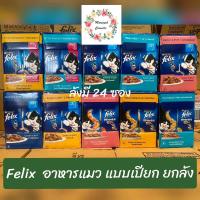 ราคา Felix อาหารแมว แบบเปียก (ยกลัง 24 ซอง) (1730522030969555662)