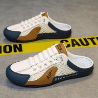 ราคา A&A Sneakers จัดส่งจากกรุงเทพฯ (1-3 วัน) รองเท้าผ้าใบผู้ชาย รองเท้าผู้ชาย อัปเปอร์ระบายอากาศ พื้นรองเท้าทนต่อการสึกหรอ รองเท้าแฟชั่น (1730648525150193864)