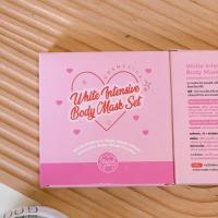 ราคา มาร์คผิววาเลนไวท์ พอกผิวกาย ไวท์อินเทนซีฟ บอดี้ มาส์กเซ็ท ( 1 กล่อง ) White Intensive Body Mask Set (ของแท้) (1730723395703245036)
