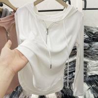 ราคา เสื้อกันหนาวมีฮู้ด, เสื้อยืดแขนยาวผู้หญิง, คอลเลกชันฤดูใบไม้ร่วง 2025 มาใหม่, สาวอวบไซส์ใหญ่ดีไซน์สวย, เสื้อซิปครึ่งตัว Niche Clothing Women (1730909363010242660)