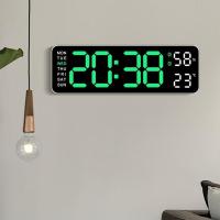 ราคา 5t นาฬิกาดิจิตอลติดผนัง นาฬิกาดิจิตอล นาฬิกาแขวนผนัง LED DIGITAL CLOCK แบบติดผนัง มีไฟแบ็คไลท์ Ledแสดงวันที่ อุณหภูมิ5503 (1731275999276337939)