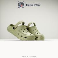 ราคา Hello Polo รองเท้าแตะรัดส้น เปิดส้น รองเท้าแฟชั่น รองเท้าผู้หญิง ระบายอากาศ EVA ใส่สบาย กันน้ำ น้ำหนักเบา Size 36-41 รุ่น HP8055 (1731412241733026908)