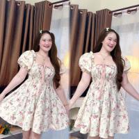 ราคา Dress แขนตุ๊กตา(อก32-48)ระบายทรงปล่อย an-05 (1731417209546901283)
