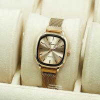 ราคา นาฬิกาข้อมือผู้หญิง GENEVA - เจนีวา แท้ รหัส GG609 หน้าปัดเหลี่ยม หลักขีด สายแม่เหล็ก มีหลายสี (1731426673235036489)