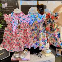ราคา MooDeng Baby 1-9 ปีชุดเดรสเด็กผู้หญิงลายดอกไม้ชุดเดรสเด็กทารก ลายดอก ใส่เทียวน่ารัก ใส่สบายๆ ผ้าพริ้วสวย ลายสวยๆ คอจีนกระดุมหน้า แขน ตุ๊กตาบานน่ารักๆ (1731437168187771021)