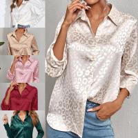 ราคา เสื้อเชิ้ตผู้หญิง ผ้าซาติน หลากสี พิมพ์ลายเสือดาว Jacquard สามมิติ เสื้อยาวมุสลิม ทรงหลวม พลัสไซส์ เหมาะสำหรับการเดินทาง สไตล์เสื้อ เหมาะสำหรับเป็นของขวัญ (1731469668578396756)