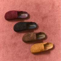 ราคา Minx รุ่น Wynn slipper รองเท้าสลิปเปอร์ หนังกลับ (1731798727603620817)