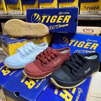 ราคา Tiger ไทเกอร์ รองเท้าผ้าใบนักเรียน ไซส์ 31-45 รุ่น TG9 พื้นฟุตซอลสีเหลือง รองเท้านักเรียน สีน้ำตาล, สีขาว,สีดำ รองเท้าไทเกอร์ราคาถูก รองเท้านักเรียน คุณภาพดี ของแท้ กีฬา Sport ออกกำลังกาย ผู้หญิง (173