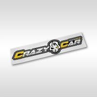 ราคา สติ๊กเกอร์ติดรถ CRAZY CAR Sticker โลโก้ ทั้ง คัน (1729615354420758600)