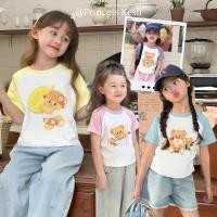 ราคา PRINCESS KESLI เสื้อคอกลมแขนสั้นเด็ก สไตล์เกาหลี ลำลอง เสื้อจับจีบน่ารัก ใส่สบาย ฤดูร้อน 2-12 ปี (1732286187699276224)