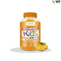 ราคา (60 เม็ด) VITA Vitamin C Gummies วิตามินซี อัดเม็ด แบบอม เด็กทานได้ ไวต้า-ซี วิตามินซี (1731651791191114991)