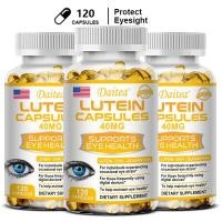 ราคา Daitea ลูทีน อาหารเสริมแคปซูล ประกอบด้วย lutein และ zeaxanthin ส่งเสริมการทำงานของดวงตาที่แข็งแรง ส่งเสริมสุขภาพของจอรับแสง และช่วยป้องกันความเสียหายจากแสงสีฟ้า (1730114424570218525)