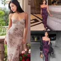 ราคา ชุดเดรสสายเดี่ยวลายดอกไม้ยาวแซ่บๆ สไตล์สายฝอ สำหรับผู้หญิง ใส่สบายและเหมาะสำหรับฤดูร้อน Dress Clothing Women Lady เสื้อผ้า (1730821751058172516)