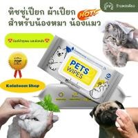 ราคา Kalatoom CATแมวสุนัขไม่เป็น อันตราย และกระดาษเช็ดทำความสะอาดDOGผ้าขนหนูเปียก 80 ตัวที่ใช้ในการเช็ดตาสัตว์เลี้ยงและหูผ้าขนหนูเปียกผ้าข (1731599312516057623)