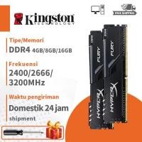 ราคา Kingston Hyperx RAM 4GB/8GB/16GB 2400MHz 2666MHz 3200MHZ เดสก์ท็อป RAM DDR4 DIMM หน่วยความจำสำหรับพีซี (1730265729377273986)