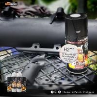 ราคา Samurai สีสเปรย์ Samurai H2 Black สีทนความร้อน 600C ทนทานต่อแสงแดดและความชื้น เนื้อสีเนียนสวย พ่นง่าย ประหยัดสี สำหรับสีพ่นรถและแลคเกอร์2K สี ซามูไร สเปรย์ (1731690365244377067)